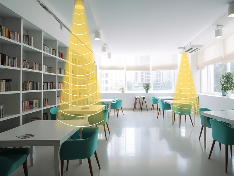 圖書館應用定向音箱系統(tǒng)