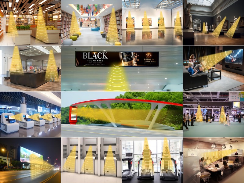 聲音定向傳播設(shè)備的應(yīng)用場(chǎng)景集合