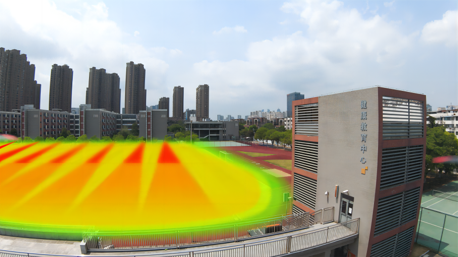 操場定向聲廣播設備,定向發聲,不擾民!