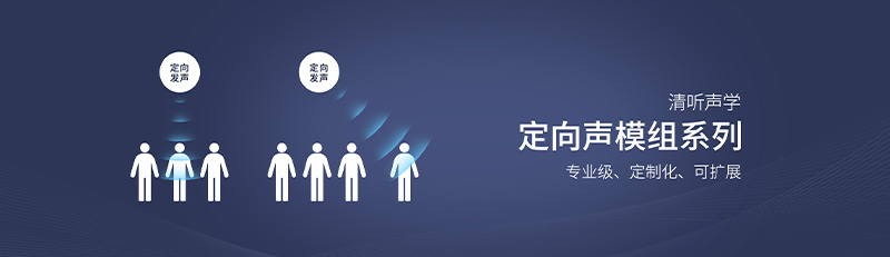 清聽聲學(xué)定向聲模組系列
