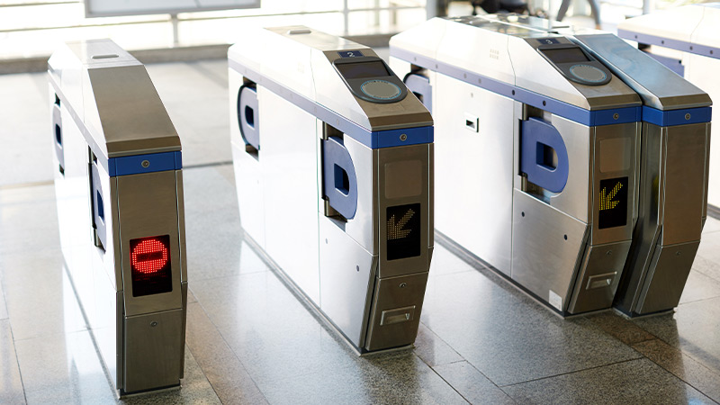 地鐵閘機(jī)可集成定向聲模組