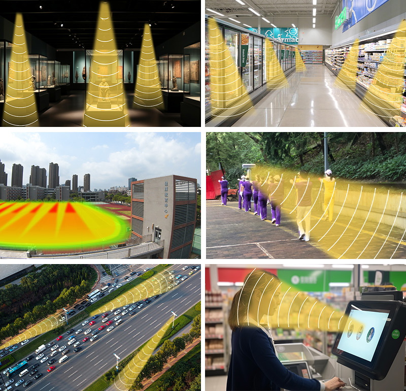 針對不同使用場景，清聽聲學有不同的定向音箱標準品【