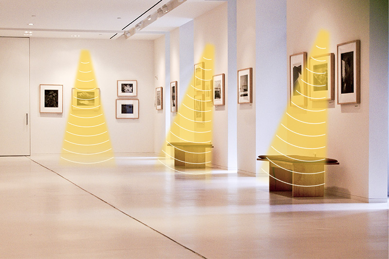 展覽館定向發(fā)聲,聲音分區(qū),互不干擾