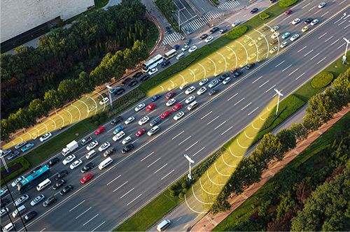 交通道路警示提示語音定向發聲